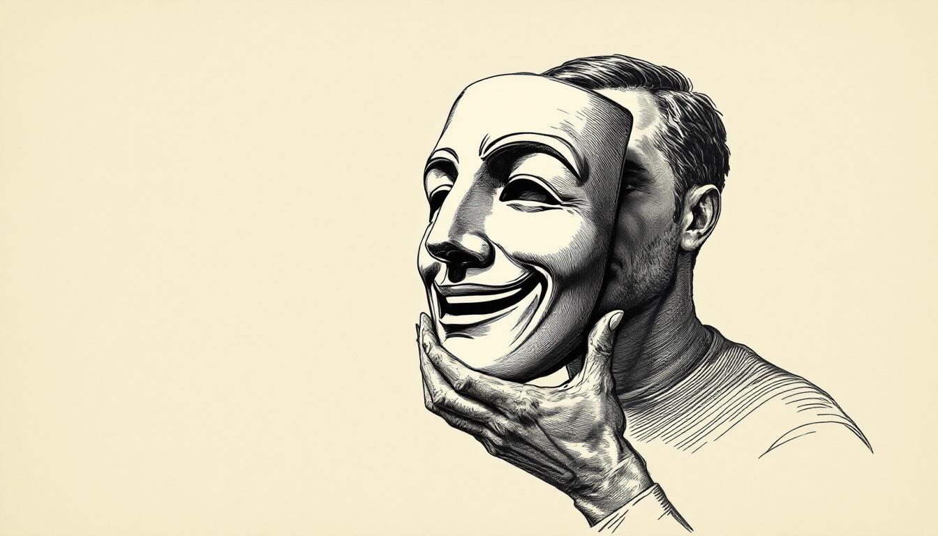 The Nice Guy vs. The Good Man — illustrated cover